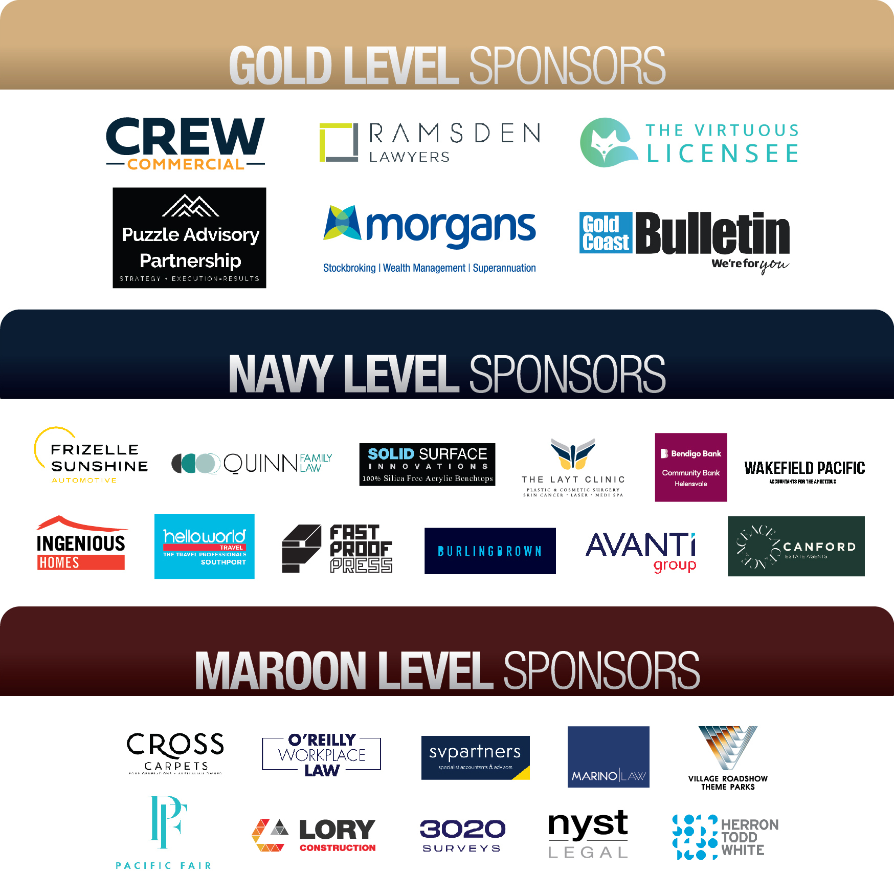 Foundation Sponsors 2024